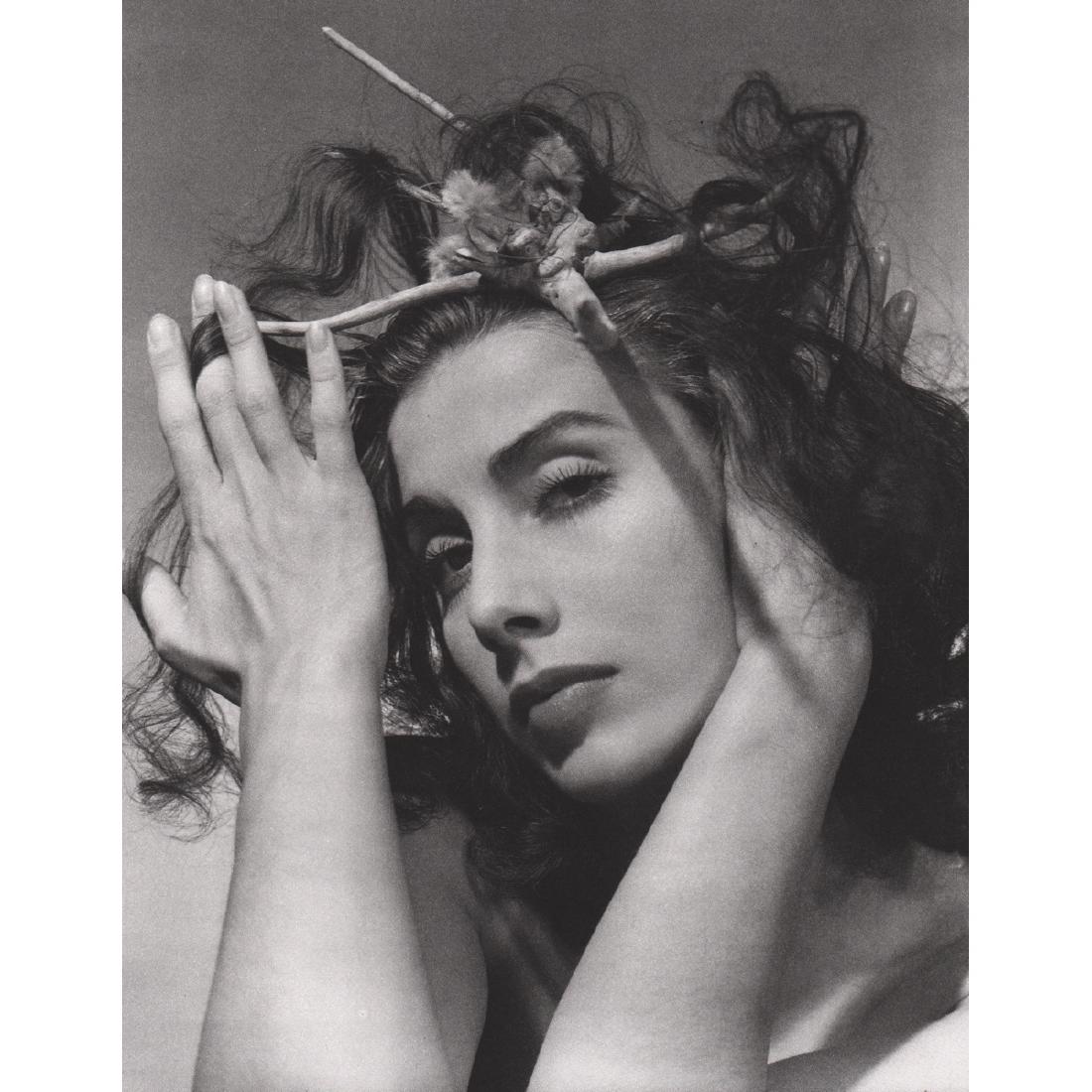 GEORGE PLATT-LYNES - Tamara Toumanova, 1941: Artist: GEORGE PLATT-LYNES Print Title: Tamara Toumanova, 1941 Tamara Toumanova (1919-1996) was a Russian-American prima ballerina and actress. Medium: Sheet-fed Gravure Printing Date: 1980's Printed 