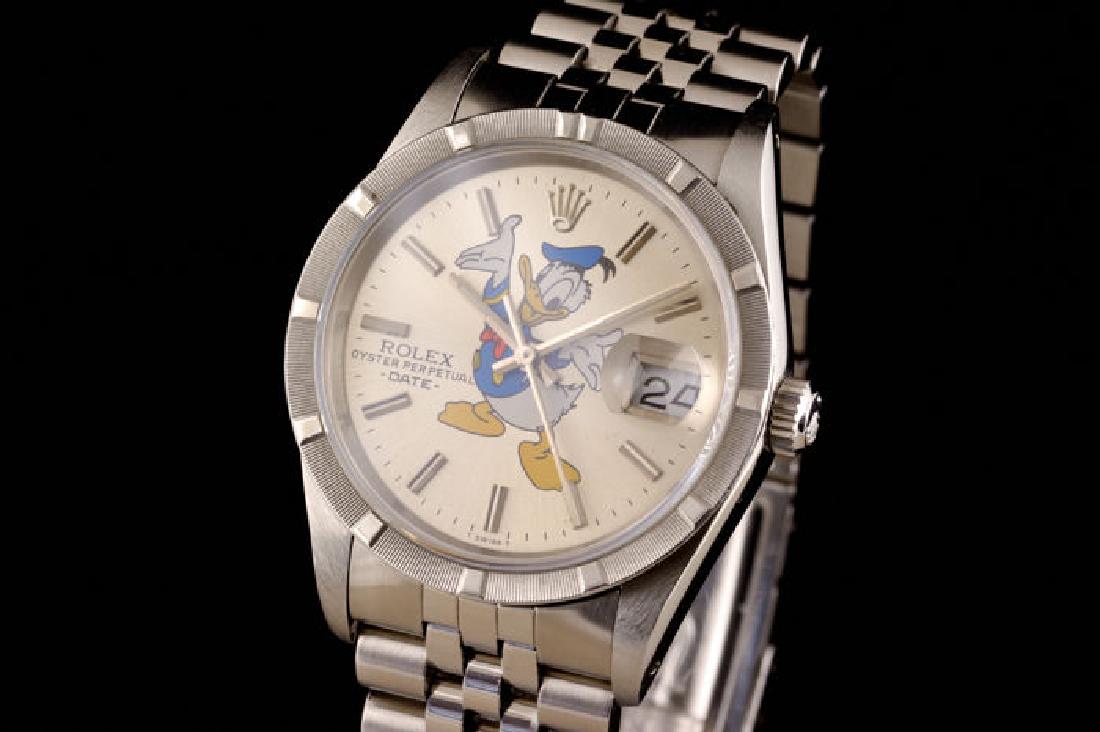 rolex donald duck