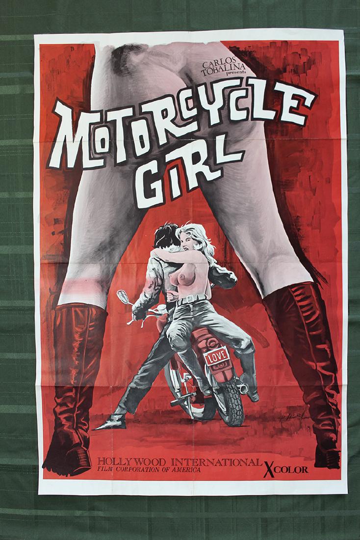 Motorcycle Girl (USA, 1974) US One Sheet Movie Poster (1 of 1)