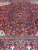 Semi Antique Hand Woven Persian Rug Heriz 11.4x8.2 - 14
