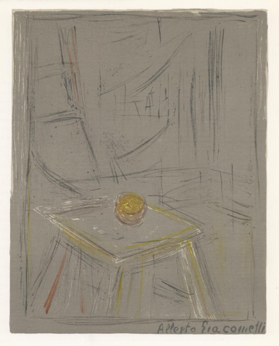 Alberto Giacometti lithograph, 1954 (1 of 1)
