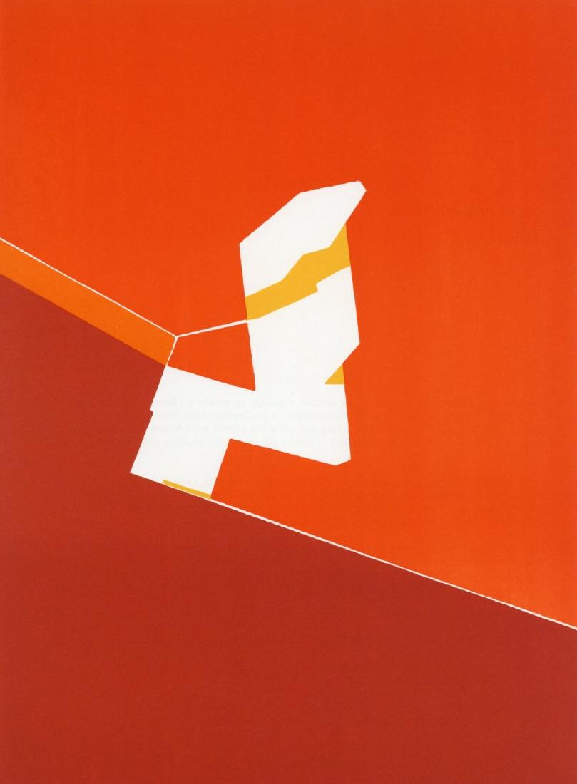 Pablo Palazuelo original lithograph, 1970 (1 of 1)