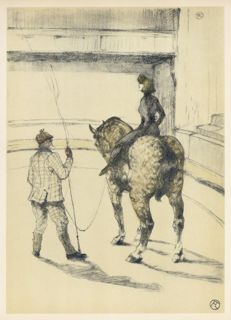 Toulouse-Lautrec "Travail de repetition" lithograph | (1 of 1)