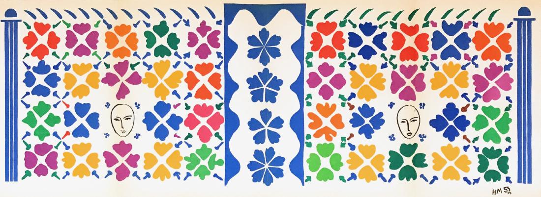 Henri Matisse lithograph "Masques" (1 of 1)