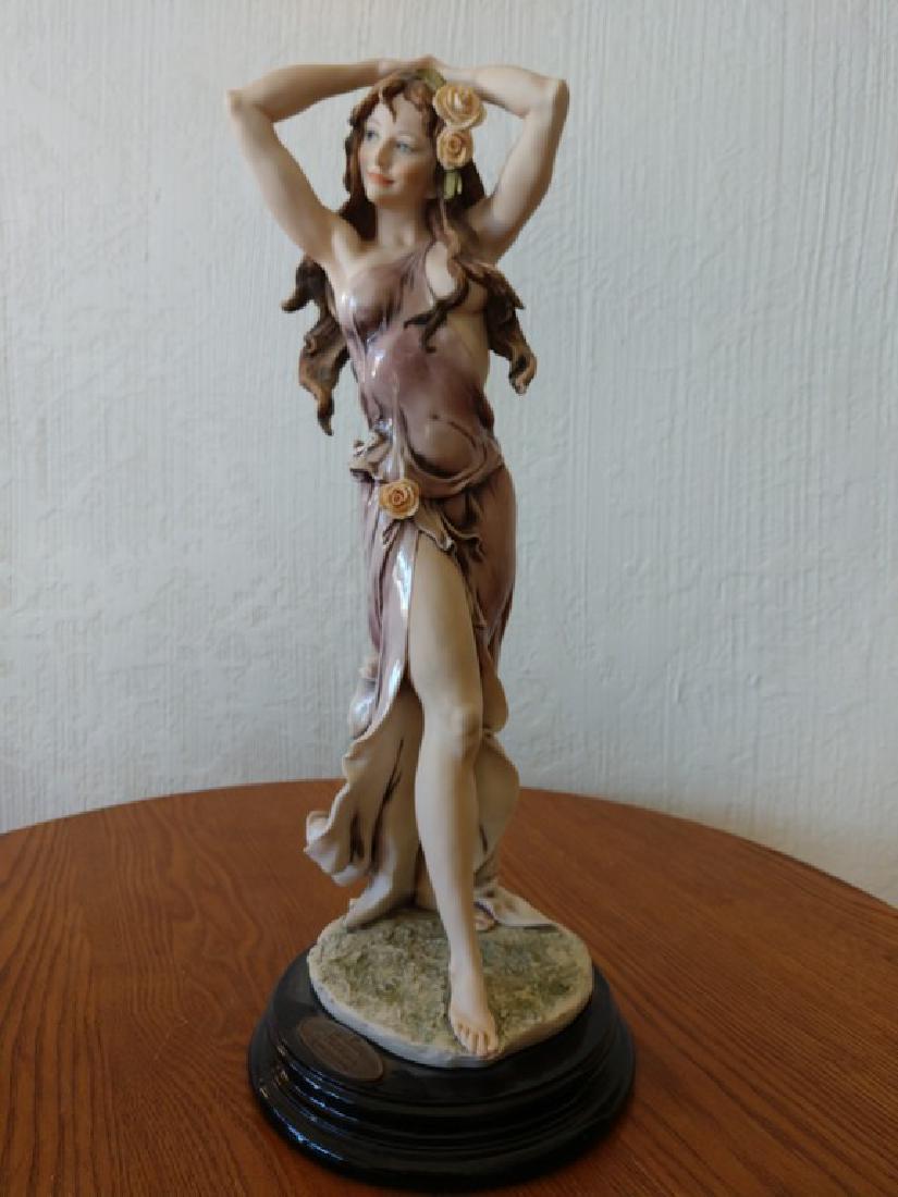 "Harmone" by Giuseppe Armani: Reserve Reduced! New to Jasper52 Title: "Harmone" by Giuseppe Armani Date/Period: Late 20th Century Materials: Porcelain Dimensions: 18 1/4" tall x 7" wide Additional Information: Italian porcelain sc