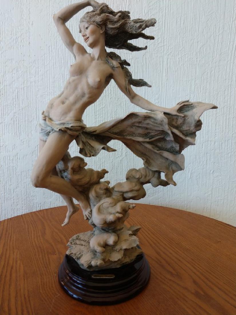 "Sea Nymph" Clay Colored Porcelain Figuring by Giuseppe: No Reserve! Reserve Reduced! New to Jasper52 Title: "Sea Nymph" Clay Colored Porcelain Figuring by Giuseppe Armani Date/Period: Late 20th Century Materials: Porcelain Dimensions: 17" t x 11" w Additio