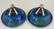 Paul Milet Sèvres: Pair Art Deco blue ceramic urns - 9