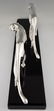M. Font : Art Deco silvered panther sculpture - 8