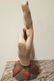 Carved Heart In Hand Finial - 4