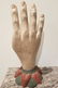 Carved Heart In Hand Finial - 5