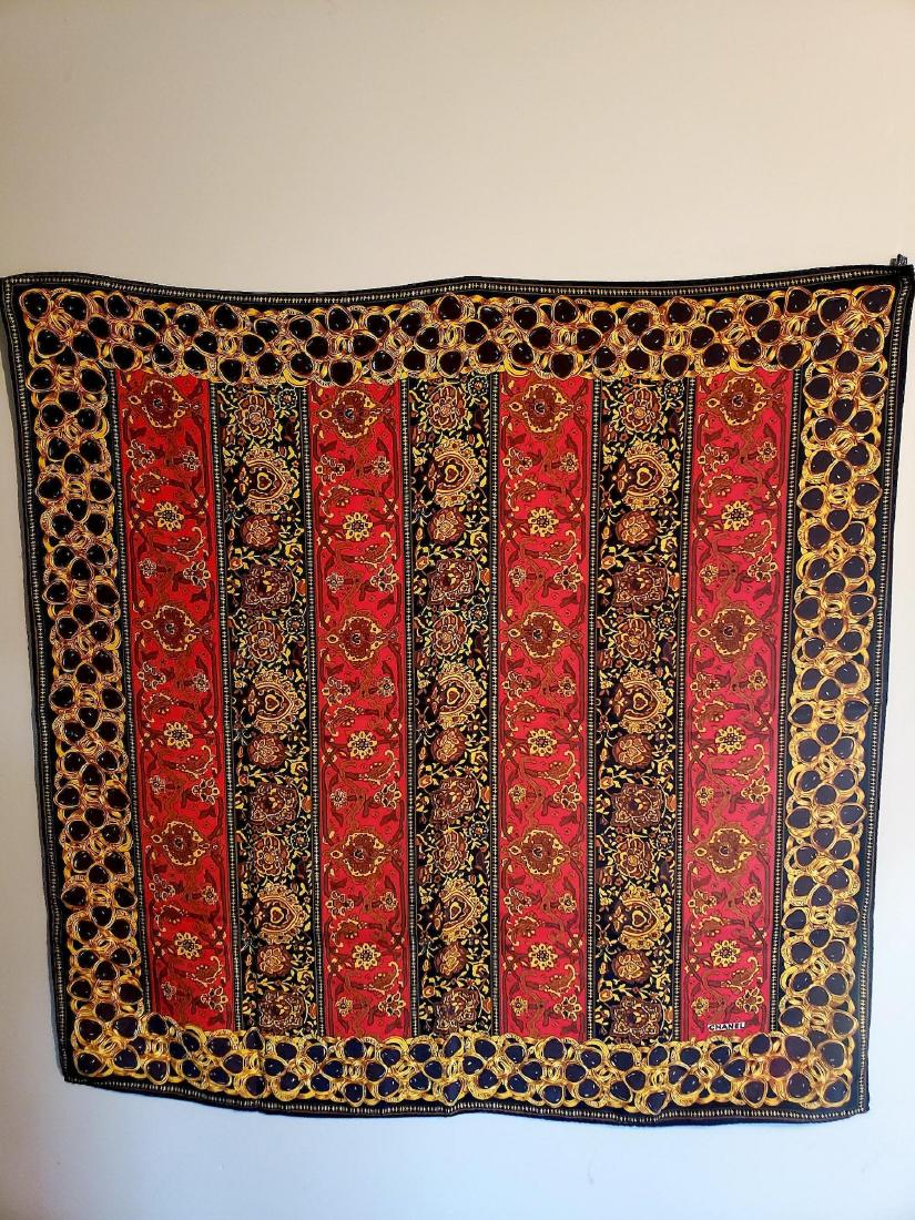 Chanel France 1st Edition 1968 red gold loop cashmere (1 of 6)