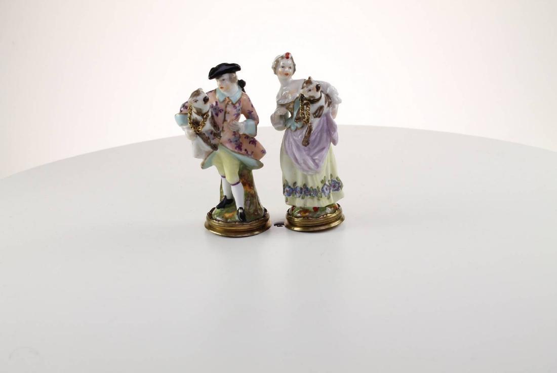 Pr of french Porcelain Perfume Bottles (1 of 20)