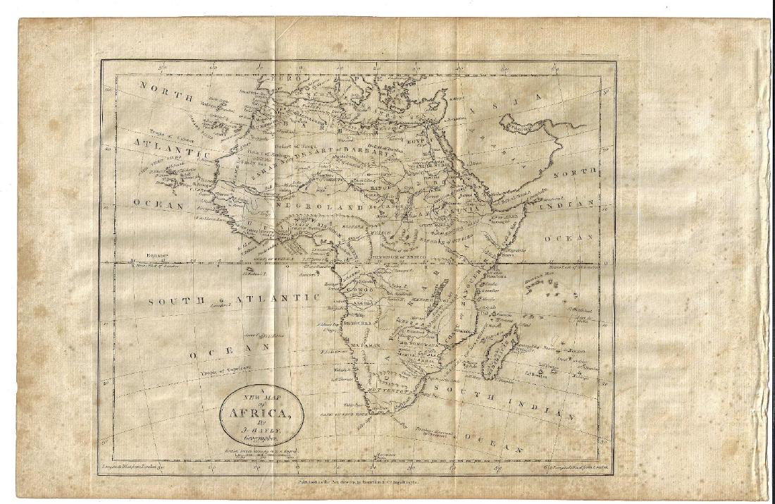 1782 A New Map of Africa (1 of 1)