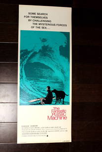 The Fantastic Plastic Machine (USA, 1969) 36? x 14”: Documentary involving the adventures of a group of surfers, narrated by Jay North. Directors: Eric Blum, Lowell Blum Writers: Eric Blum, Lowell Blum Stars: Skip Frye, Mike Purpus, Steve Bigler Â– C