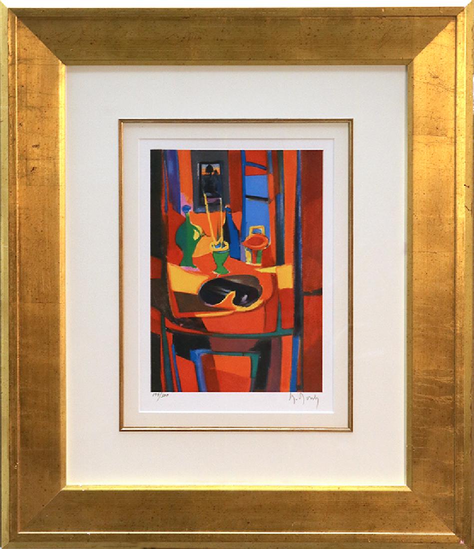 Nature Morte a La Palette Noir by Marcel Mouly Ltd. Ed. (1 of 5)