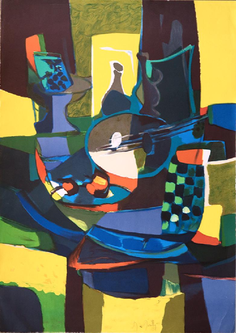 Mandolin and Table by Marcel Mouly (Limited Edition (1 of 1)