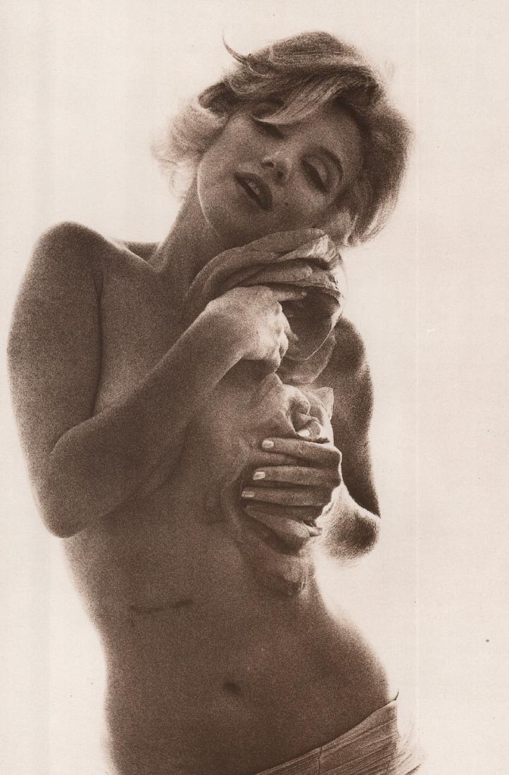 BERT STERN - Marilyn Monroe 2: Artist: BERT STERN Print Title: Marilyn Monroe 2 Medium: Duotone engraving Printed 1980’s in Italy Image size (inches) approx. 11 x 7.5” Bert Stern (1929-2013) was an American commercial photogra