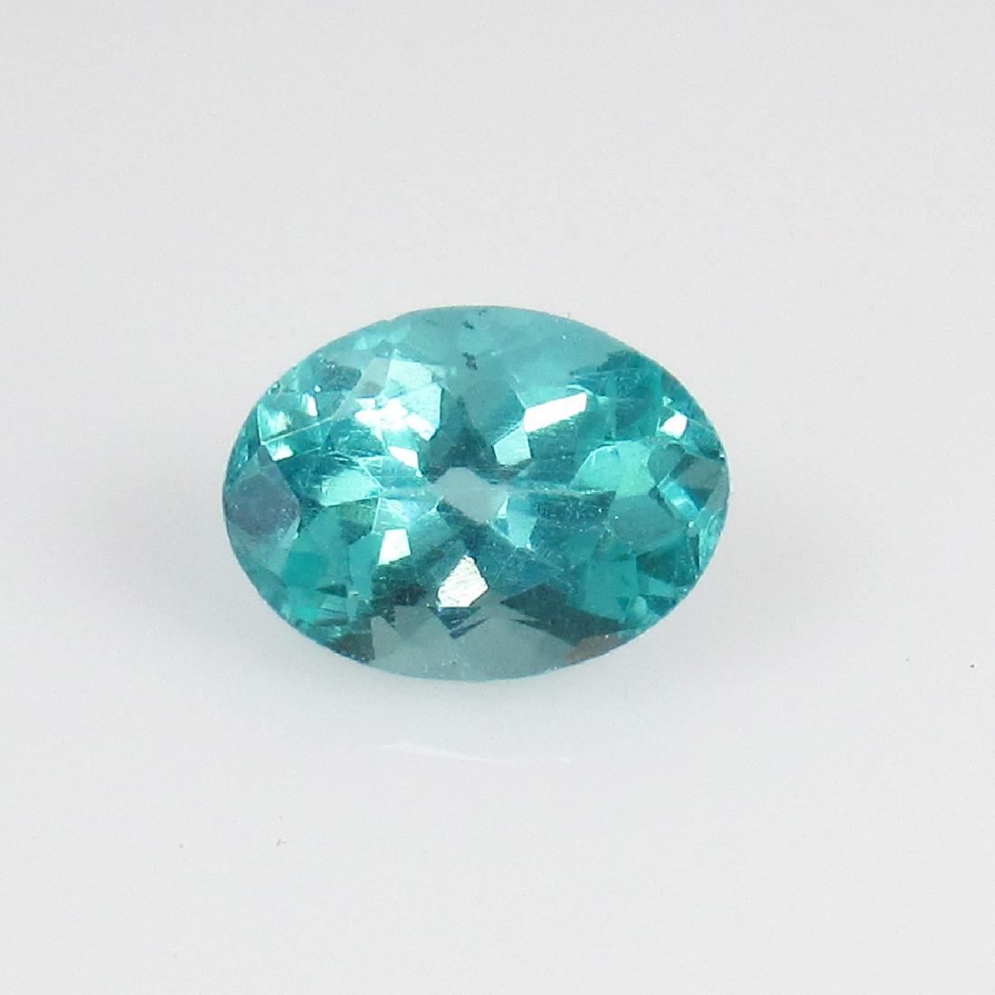 IGI Certified 0.86 Ct Genuine Brazil Apatite Oval Cut (1 of 3)