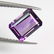 1.45 Ctw Natural Purple Amethyst 8X6 mm Emerald Cut
