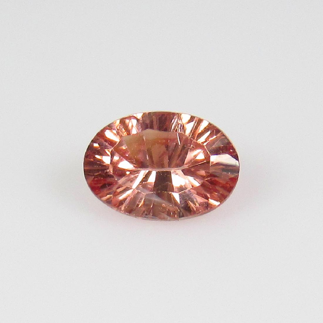 0.63 Ctw Natural Burma Pink Spinel Oval Concave Cut (1 of 2)