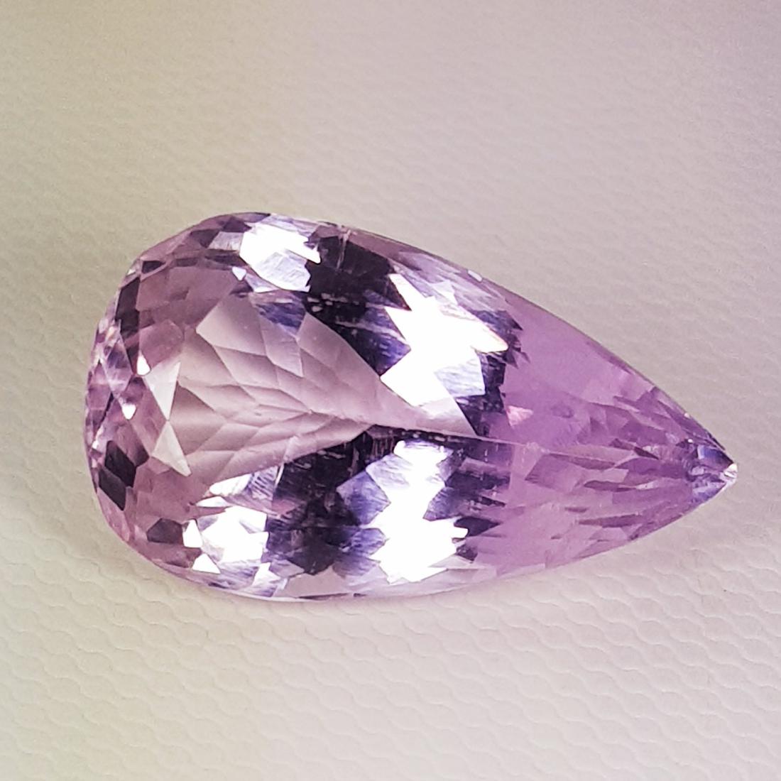 Natural Pink Kunzite Pear Cut 16.45 ct (1 of 6)