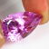25.19 Ctw Natural Sweet Pink Kunzite Pear Cut Clean Top - 2