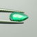 0.36 Ct Genuine Zambian Emerald 8X4.7 mm Pear Cut - 2