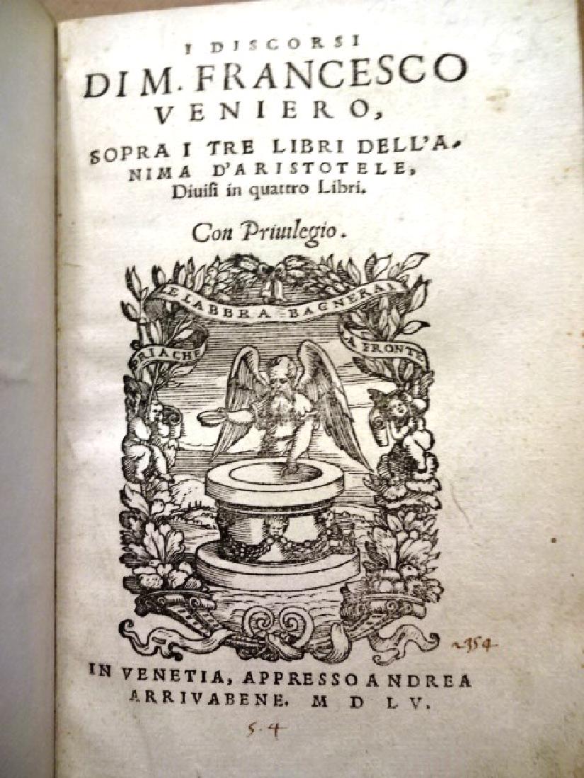 1555 Fine Binding Tre Libri Aristotle (1 of 4)