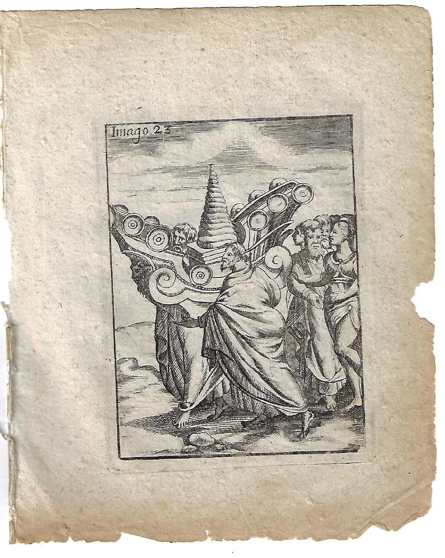1687 Mythology Engraving Vincenzo Cartari (1 of 1)