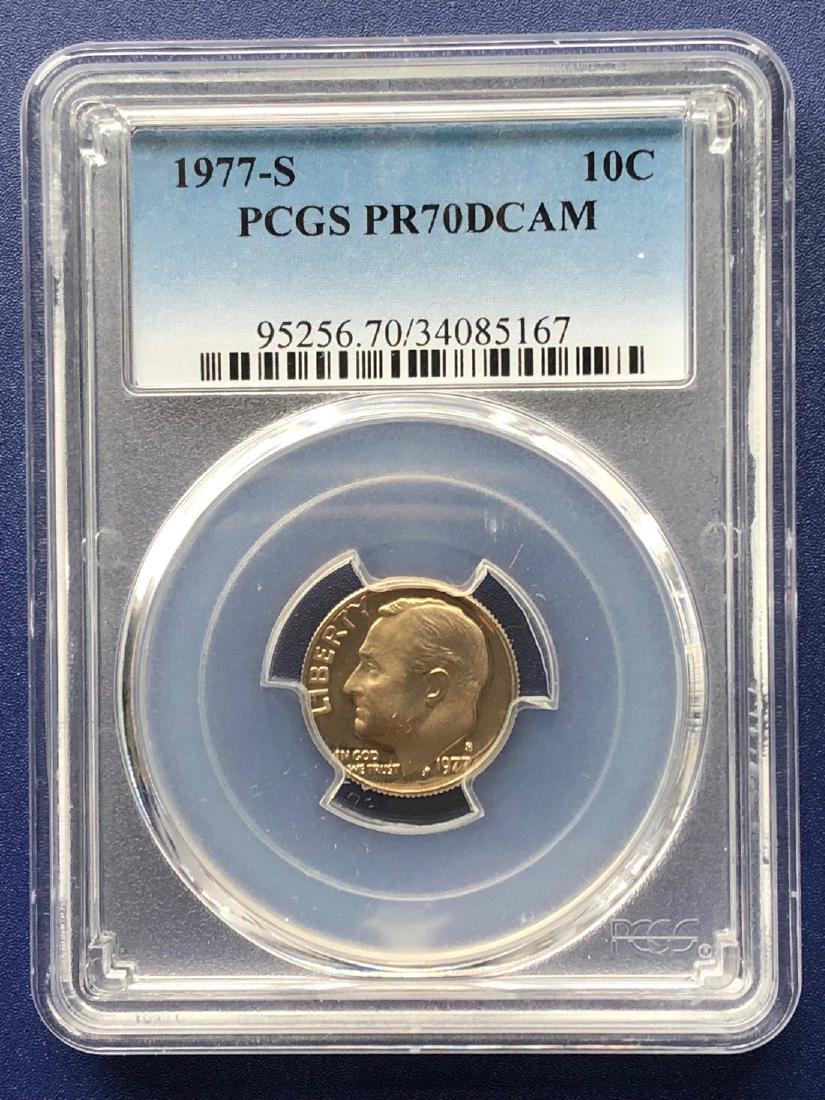 1977-S Roosevelt Dime PR70DCAM (1 of 2)