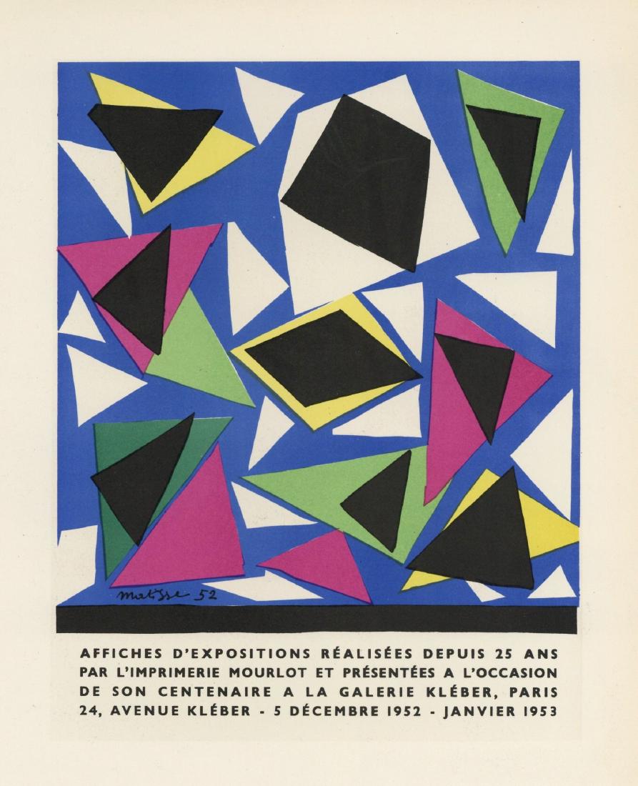 Henri Matisse lithograph poster "Exposition D'Affiches" (1 of 1)