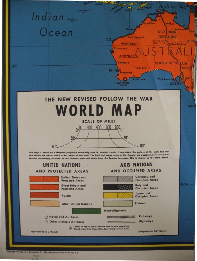 New Revised Follow the War World Map... (1 of 2)