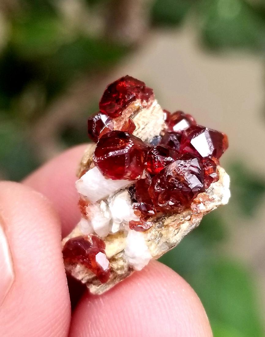 18.5 Carats Supreme Quality Hessonite Garnet Combined: Title: 18.5 Carats Supreme Quality Hessonite Garnet Combined With Mica Origin: Pakistan Weight: 18 carats Reserve: $25.00 Shipping: Domestic: Flat-rate of $23.00 to anywhere within the contiguous U.S