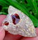 11 Gram Beautiful Natural Garnet Spessartine & Quartz - 4