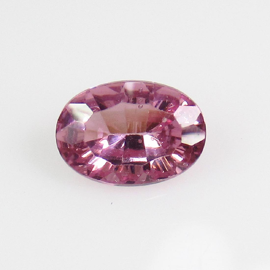 0.58 Ctw Natural Burma Pink Spinel Oval Concave Cut: No Reserve! Title: 0.58 Ctw Natural Burma Pink Spinel Oval Concave Cut Stone Clarity: VVS Gemstones: Spinel Carat Weights: 0.58 Size/Dimensions: 6.50 x 4.50 x 2.60 mm Additional Information: Brilliant