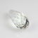 4.24 Ct Genuine White Topaz Drilled Pear Drop