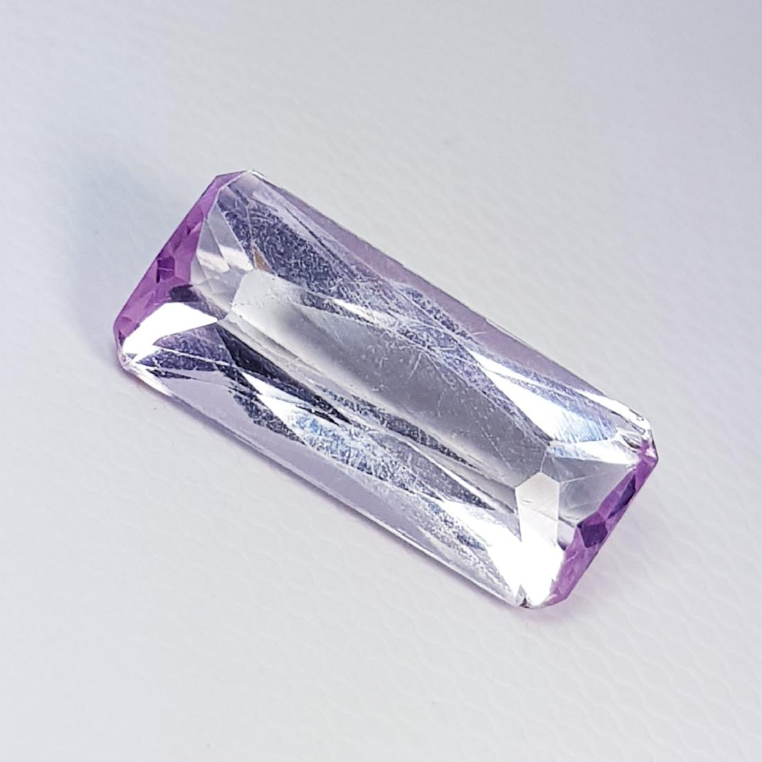 Natural Pink Kunzite Rectangular Cut 5.20 ct (1 of 5)