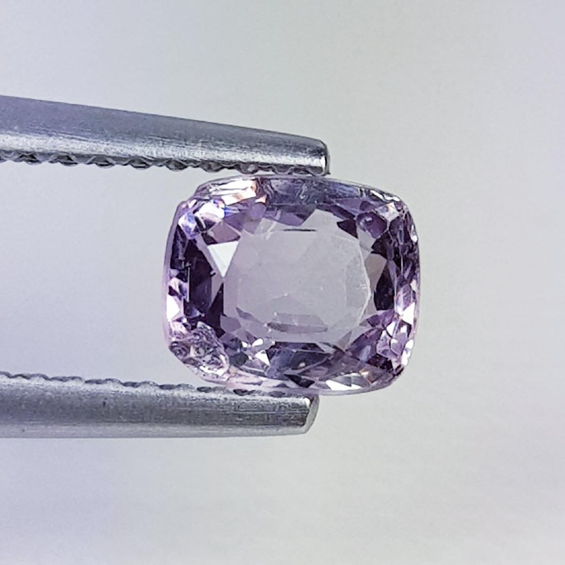 Natural Spinel Cushion Cut - 1.15 ct: No Reserve! Title: Natural Spinel Cushion Cut - 1.15 ct Color/Clarity: VS Gemstones: Gemstones Carat Weights: 1.15 Size/Dimensions: 6.10 x 5.20 x 3.60 Additional Information: Cushion - Burma Shippin