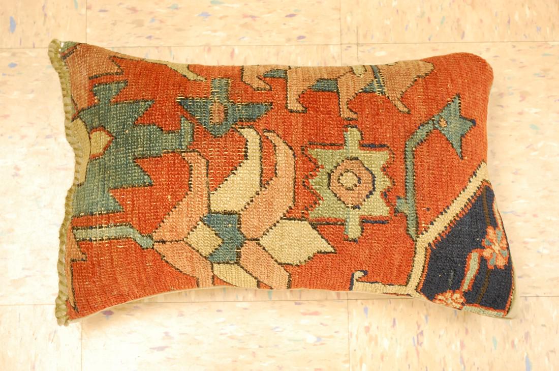 Highly Detailed Fine Antique heris serapi Rug Very Soft (1 of 4)