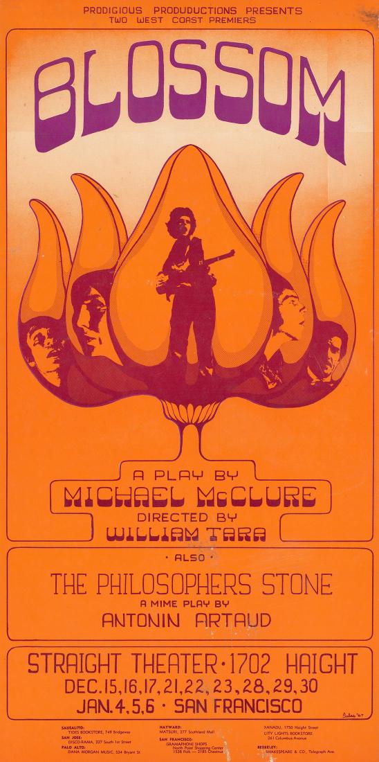 Scarce Straight Theater Blossom Poster (1 of 1)