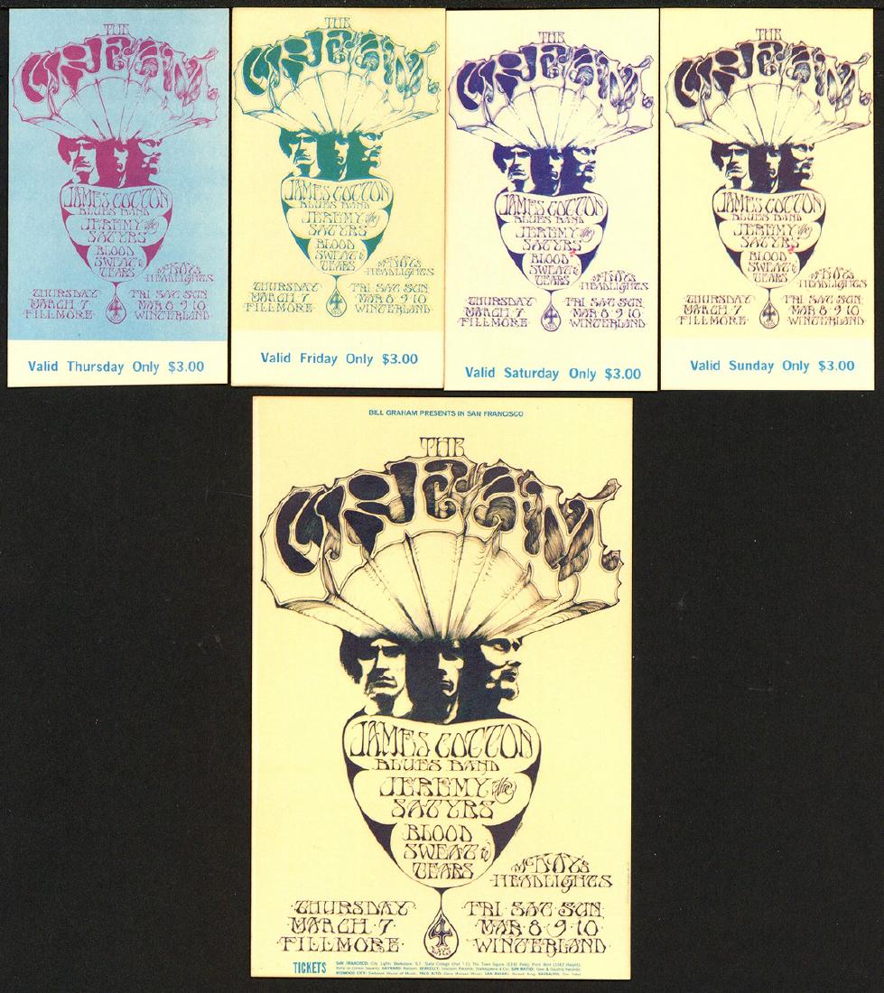 BG-110 Cream Postcard And Ticket Set (1 of 1)