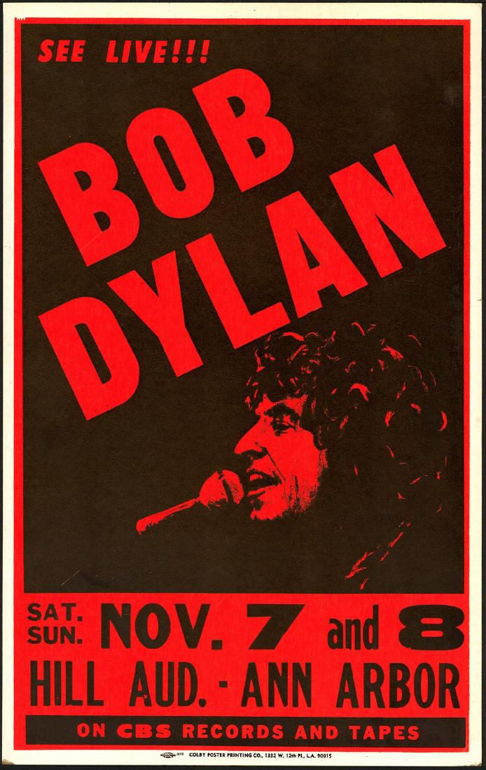Bob Dylan Poster (1 of 1)