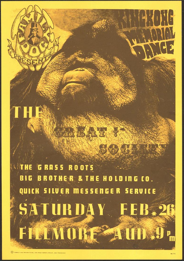 Second Print FD-2  "King Kong" Poster (1 of 1)