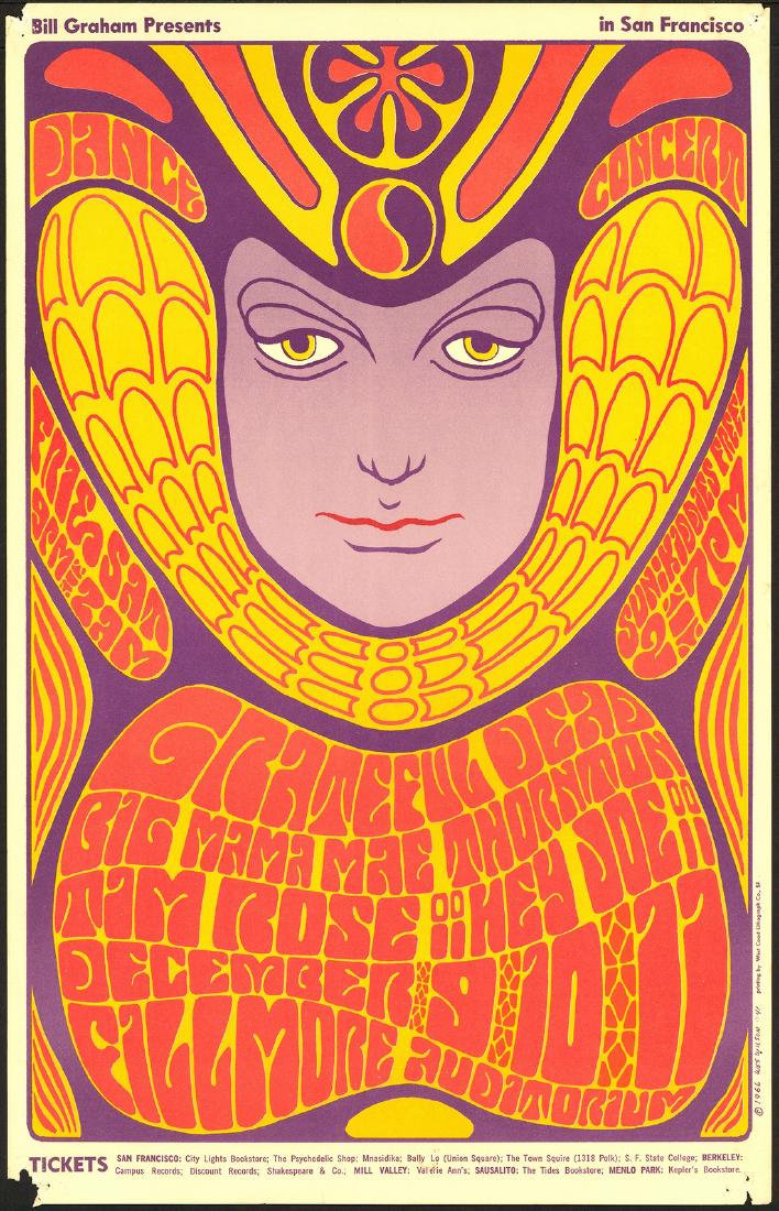 Original BG-41 Grateful Dead Poster (1 of 1)