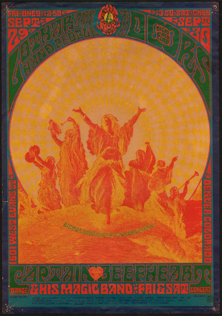 Original FD-84 The Doors Poster (1 of 1)