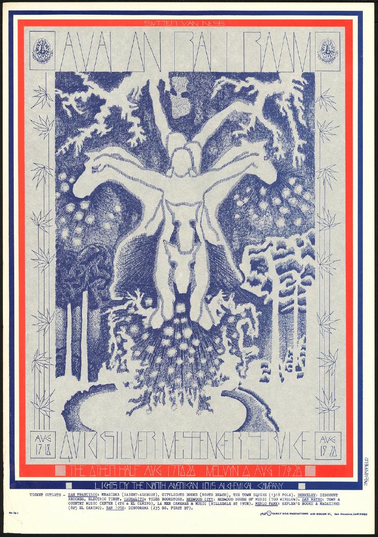 FD-76 Quicksilver Messenger Service Poster (1 of 1)