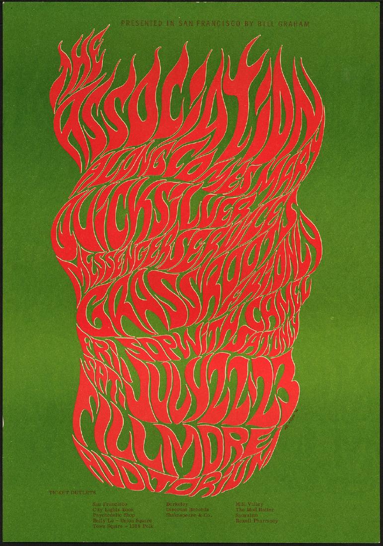 Very Nice Second Print BG-18 Fillmore Poster (1 of 1)