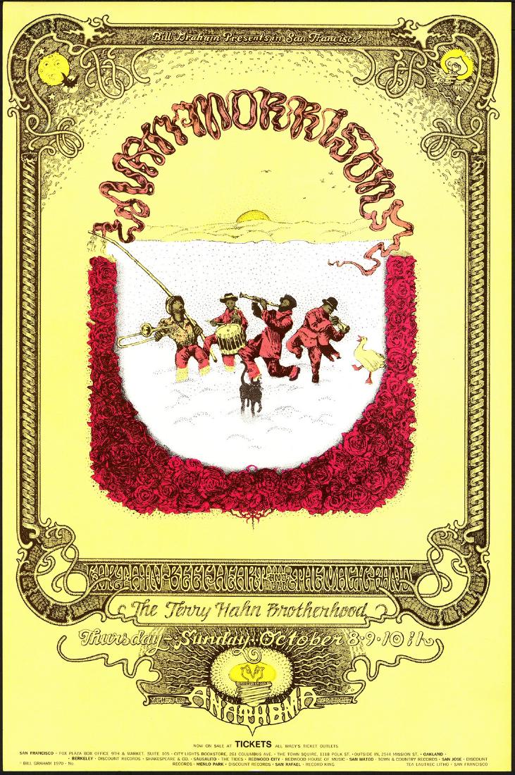 Original Van Morrison BG-251 Poster (1 of 1)