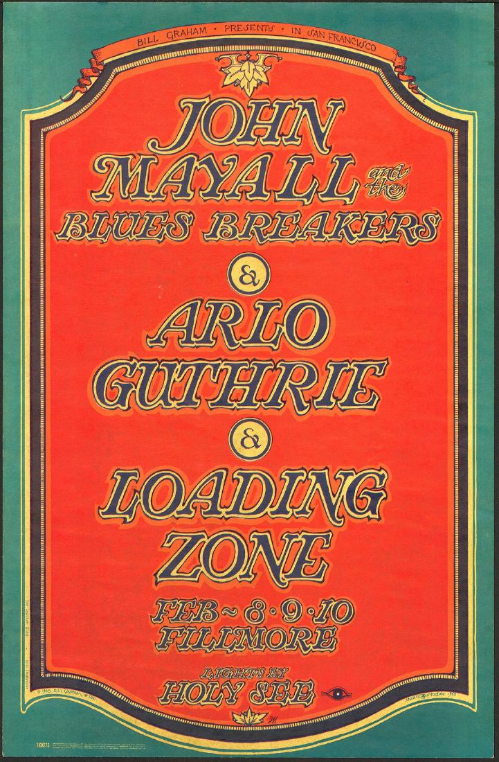 BG-106 John Mayall Original Poster (1 of 1)