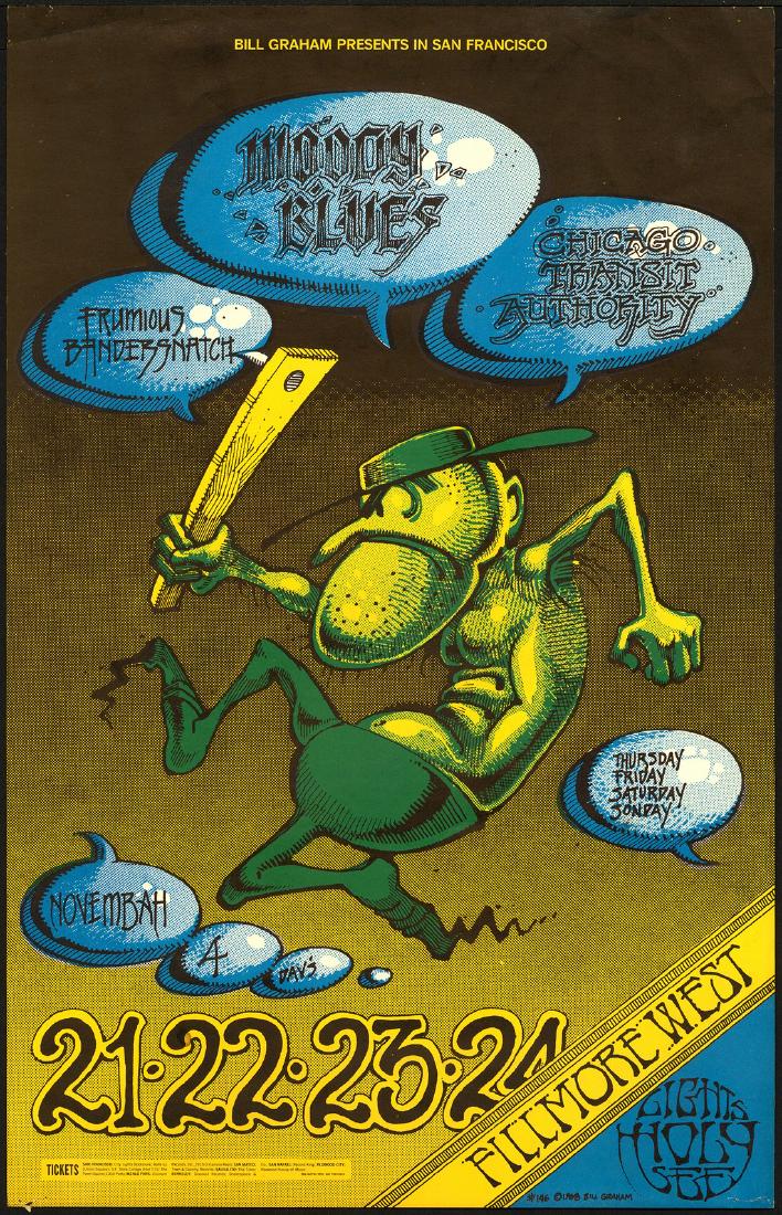 BG-146 The Moody Blues Poster (1 of 1)